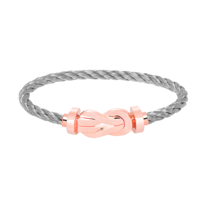 [Star Jewelry]CHANCE LARGE 8 FIGURE BUCKLE NO DIAMOND BRACELET ROSE GOLD