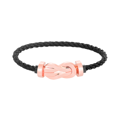[Star Jewelry]CHANCE LARGE 8 FIGURE BUCKLE NO DIAMOND BRACELET ROSE GOLD