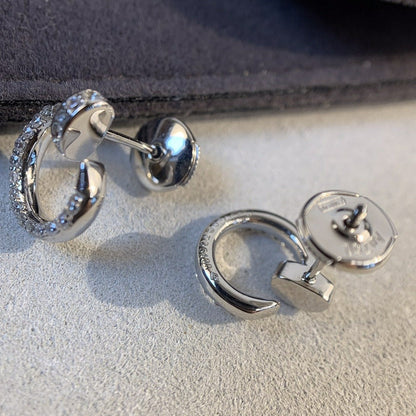 [Star Jewelry]JUSTE EARRINGS SILVER DIAMONDS