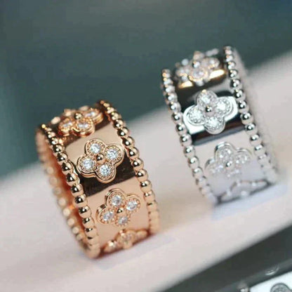 [Star Jewelry]CLOVER KALEIDOSCOPE RING 10MM