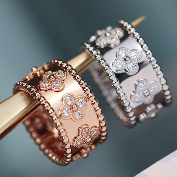 [Star Jewelry]CLOVER KALEIDOSCOPE RING 10MM