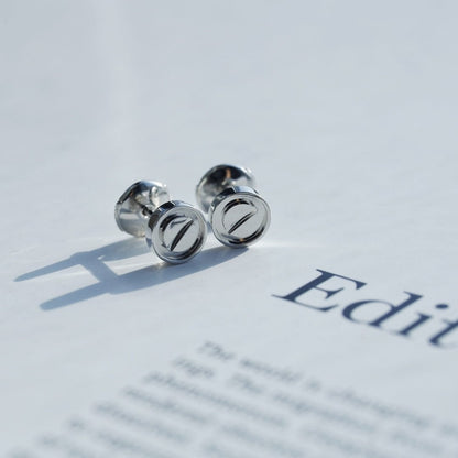 [Star Jewelry]LOVE EARRINGS SILVER 10MM