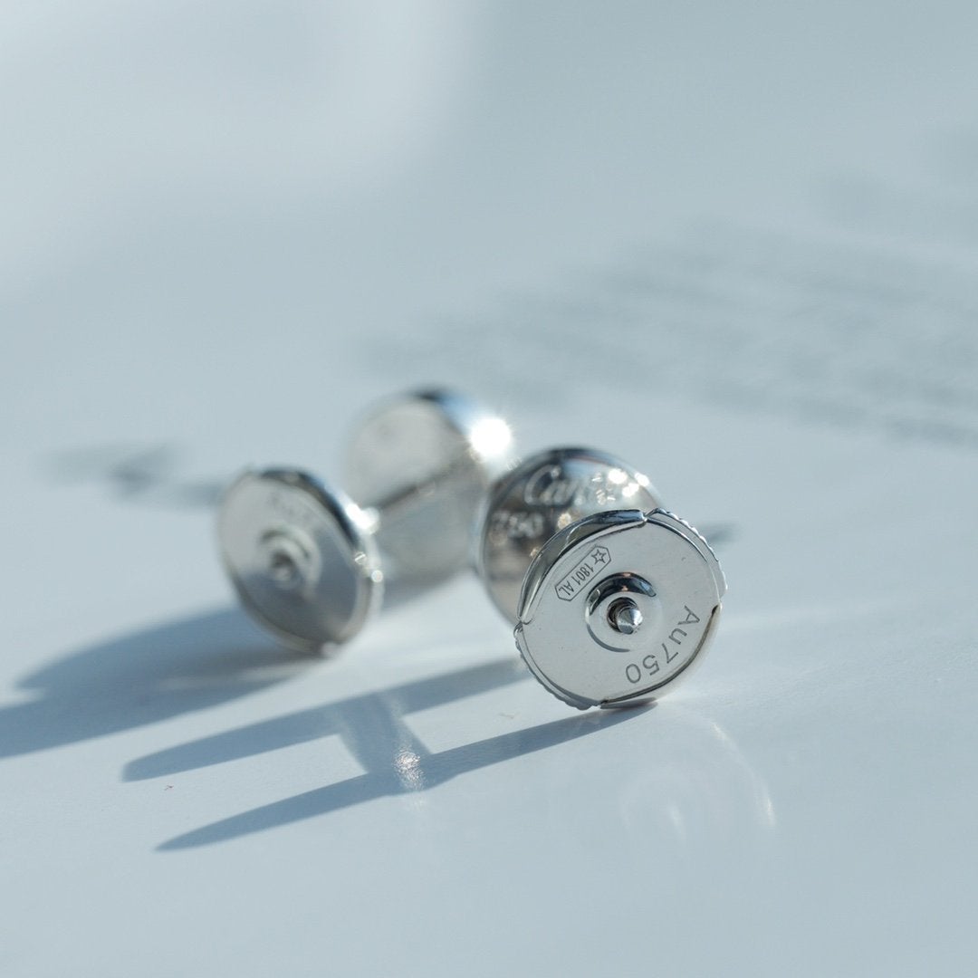 [Star Jewelry]LOVE EARRINGS SILVER 10MM