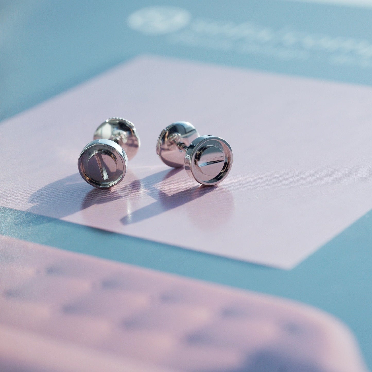 [Star Jewelry]LOVE EARRINGS SILVER 10MM
