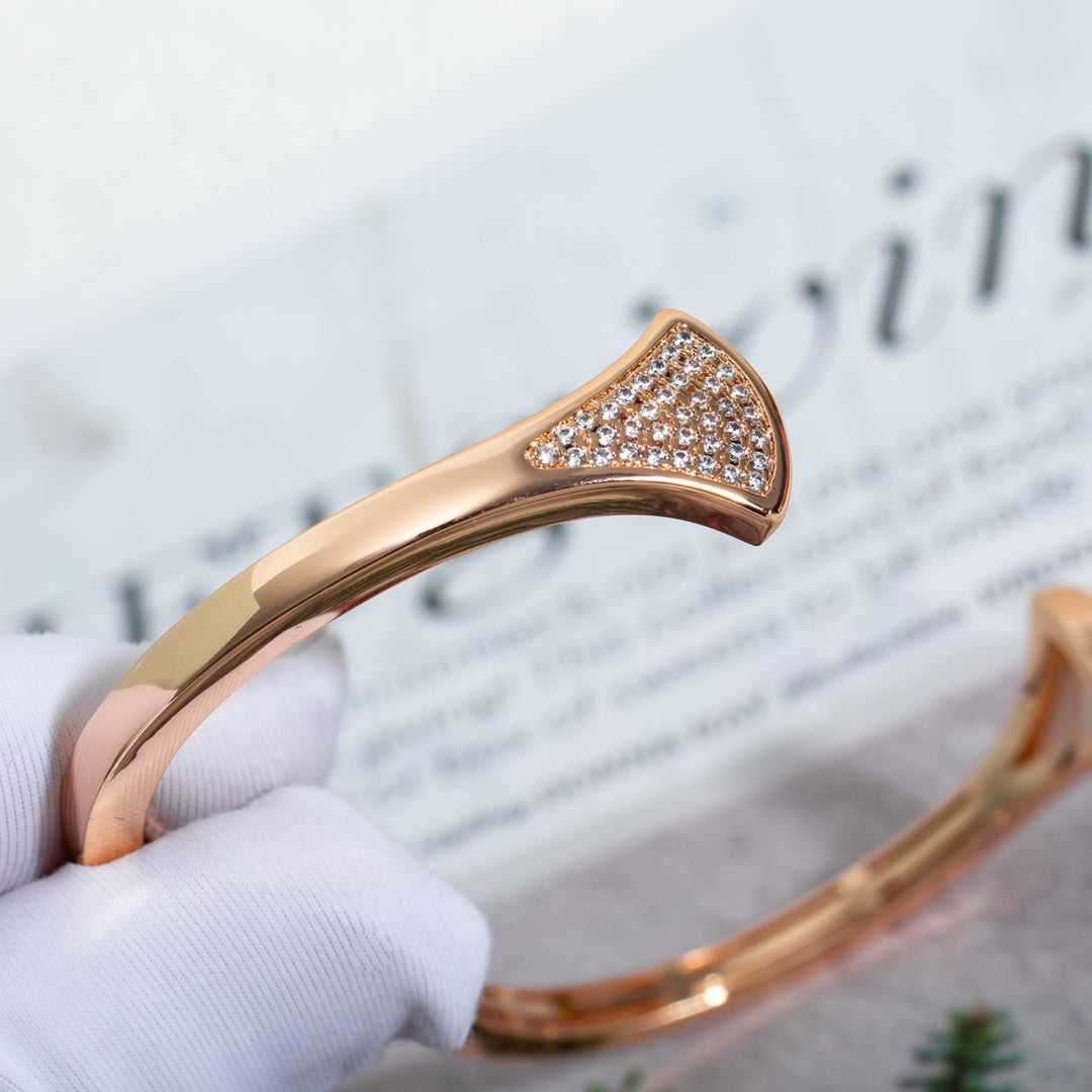 [Star Jewelry]DREAM BRACELET OPEN PINK GOLD MOP DIAMOND