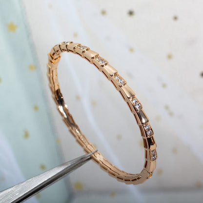 [Star Jewelry]SERPENTI BRACELET PINK GOLD DIAMOND