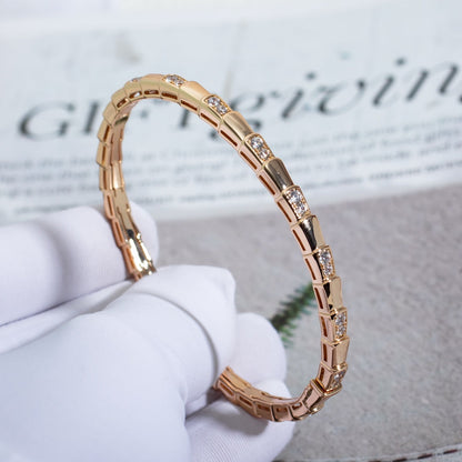 [Star Jewelry]SERPENTI BRACELET PINK GOLD DIAMOND
