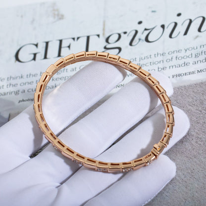 [Star Jewelry]SERPENTI BRACELET PINK GOLD DIAMOND