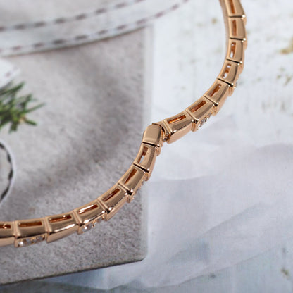 [Star Jewelry]SERPENTI BRACELET PINK GOLD DIAMOND
