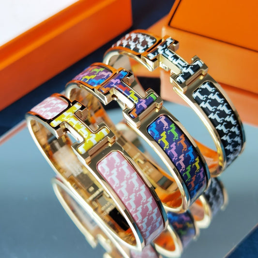[Star Jewelry]H HORSE BRACELET 12MM