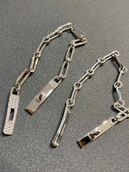 [Star Jewelry]CHAINE BRACELET SMALL MODEL DIAMOND