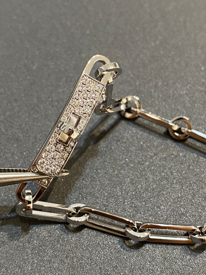 [Star Jewelry]CHAINE BRACELET SMALL MODEL DIAMOND