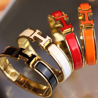[Star Jewelry]H BRACELET 12MM GOLD