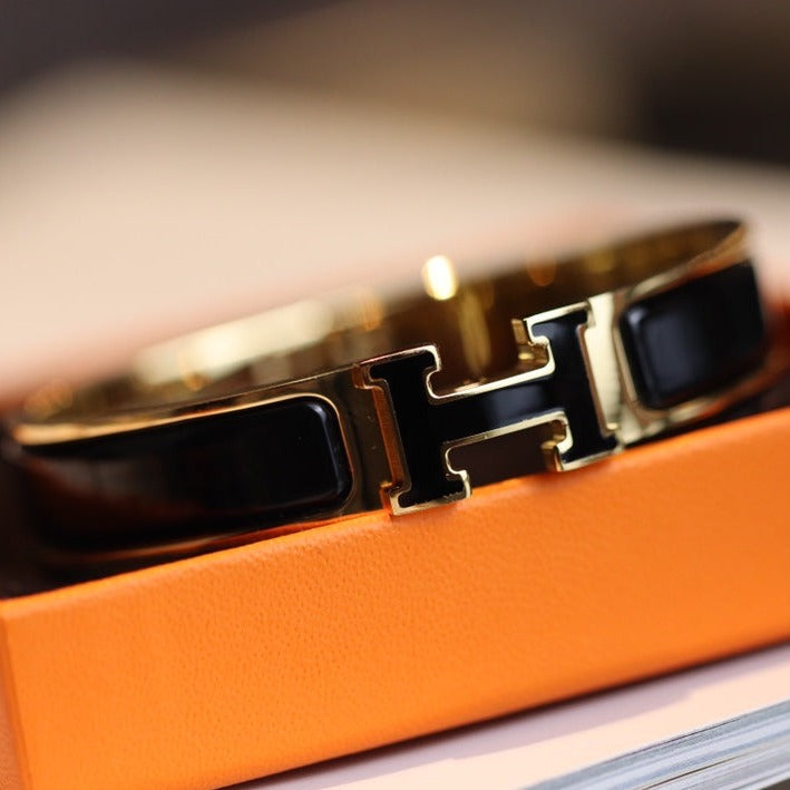 [Star Jewelry]H BRACELET 12MM GOLD