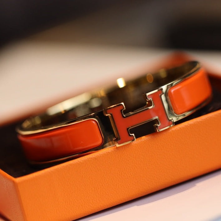 [Star Jewelry]H BRACELET 12MM GOLD