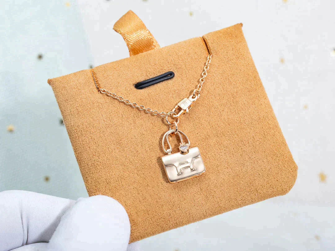 [Star Jewelry]AMULETTE PEDANT ROSE GOLD NECKLACE