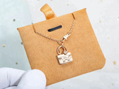 [Star Jewelry]AMULETTE PEDANT ROSE GOLD NECKLACE