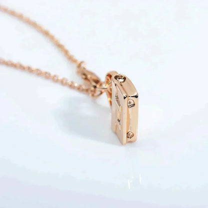 [Star Jewelry]AMULETTE PEDANT ROSE GOLD NECKLACE