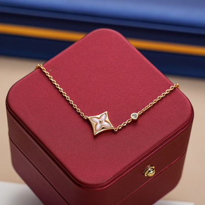 [Star Jewelry]STAR 1 DIAMOND PINK GOLD BRACELET