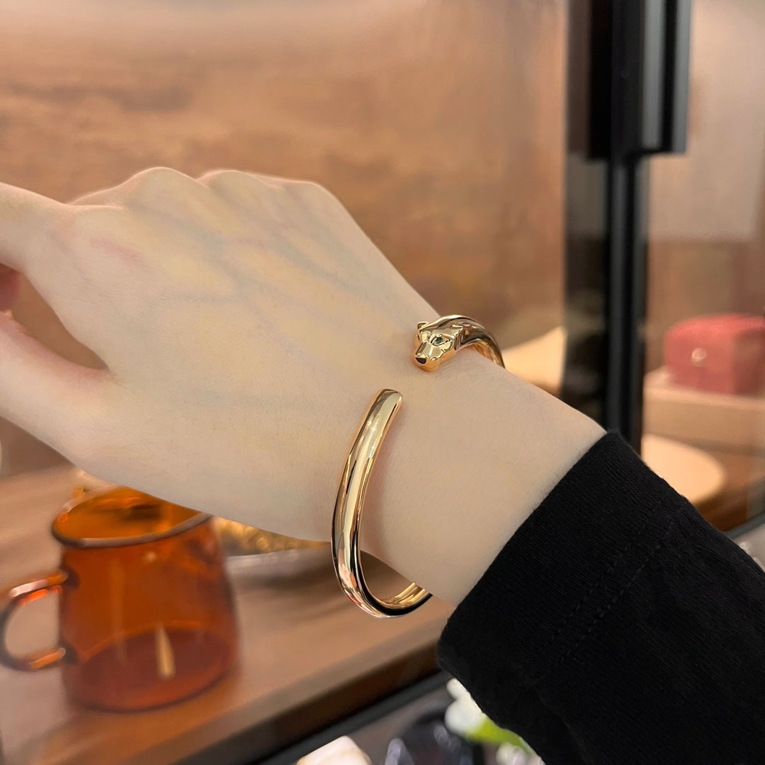 [Star Jewelry]PANTHERE GOLD OPEN BRACELET