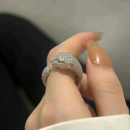 [Star Jewelry]PANTHERE 5.5MM ALL DIAMOND RING