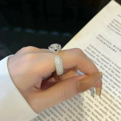 [Star Jewelry]PANTHERE 5.5MM ALL DIAMOND RING