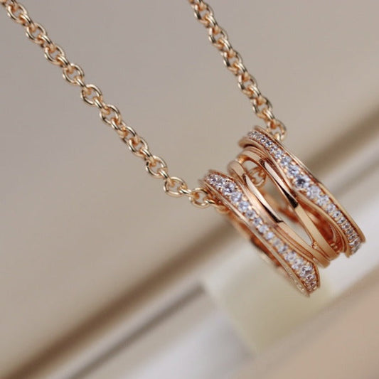 [Star Jewelry]ZERO 1 PINK GOLD NECKLACE