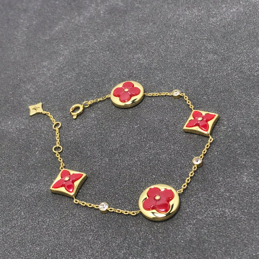 [Star Jewelry]STAR AND SUN CARNELIAN 4 MOTIFS 3 DIAMONDS