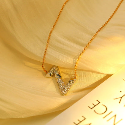 [Star Jewelry]VOLT SILVER DIAMOND PEDANT NECKLACE