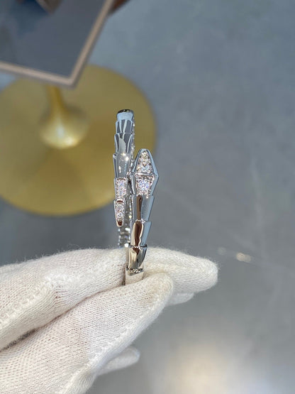 [Star Jewelry]SERPENTI BRACELET DIAMONDS SILVER