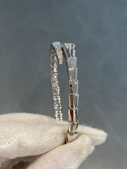 [Star Jewelry]SERPENTI BRACELET DIAMONDS SILVER