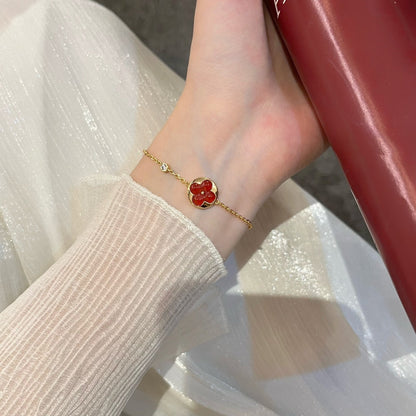 [Star Jewelry]SUN PEDANT CARNELIAN BRACELET
