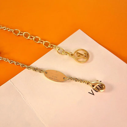 [Star Jewelry]LOGO STAR MOTIF GOLD BRACELET