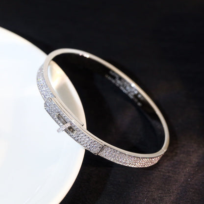 [Star Jewelry]KELLY BRACELET DIAMOND PAVED