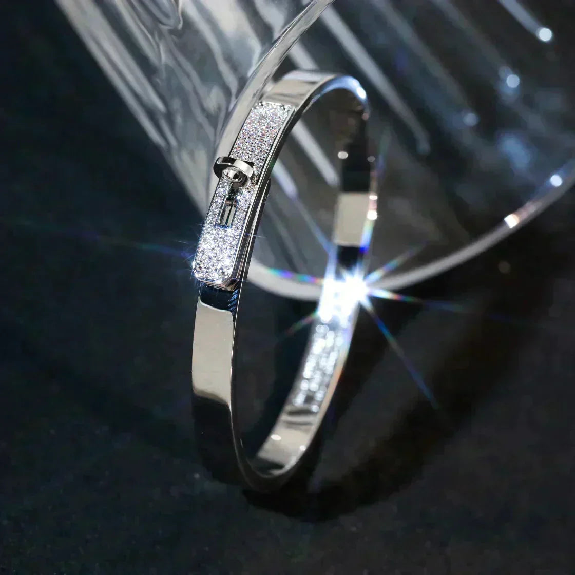 [Star Jewelry]KELLY SILVER DIAMOND BRACELET