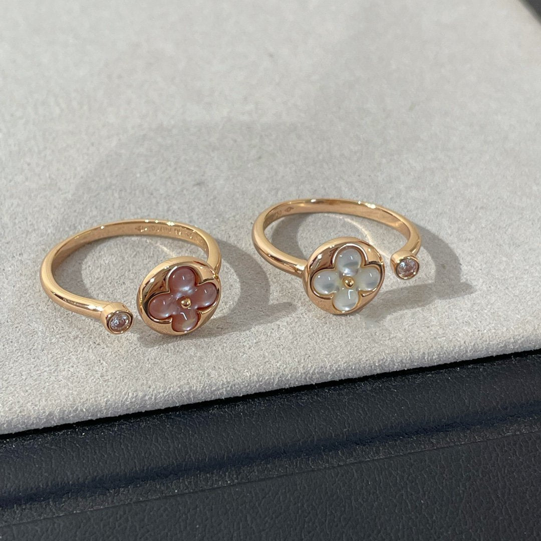 [Star Jewelry]SUN 1 DIAMOND PINK MOP RING