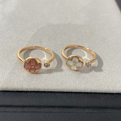 [Star Jewelry]SUN 1 DIAMOND PINK MOP RING