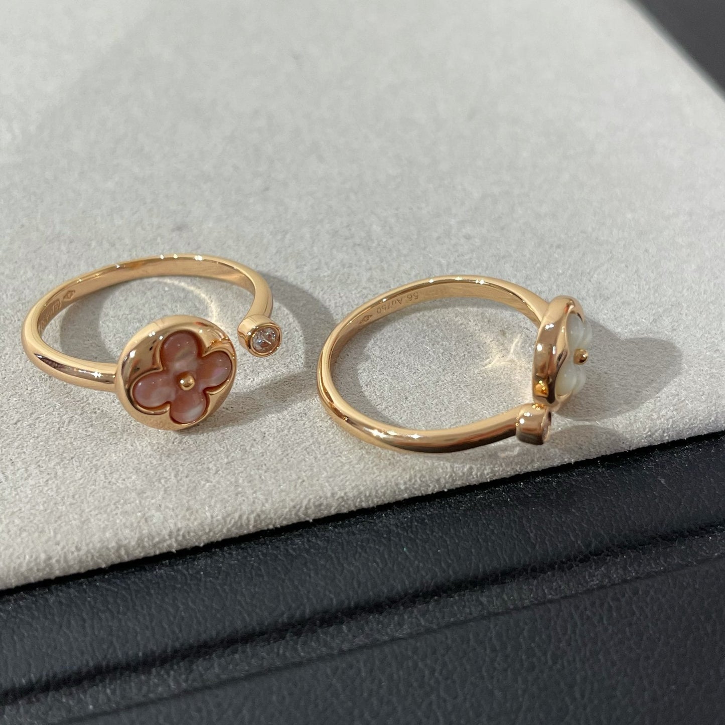 [Star Jewelry]SUN 1 DIAMOND PINK MOP RING