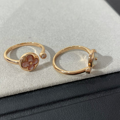 [Star Jewelry]SUN 1 DIAMOND PINK MOP RING