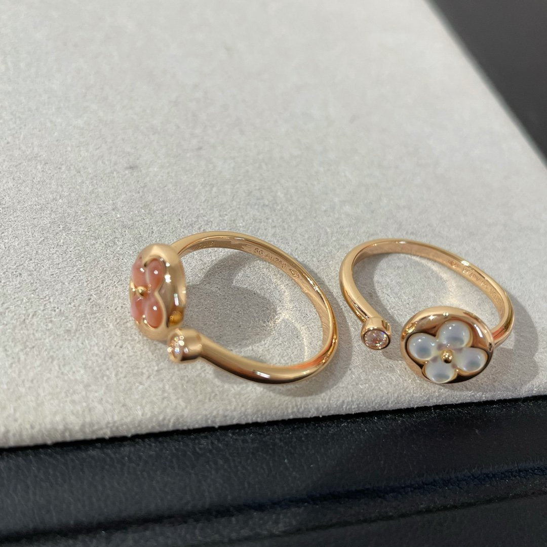 [Star Jewelry]SUN 1 DIAMOND PINK MOP RING