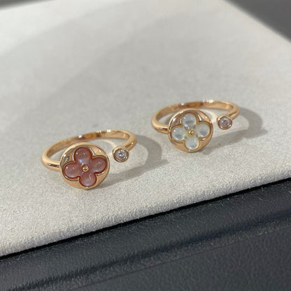 [Star Jewelry]SUN 1 DIAMOND PINK MOP RING