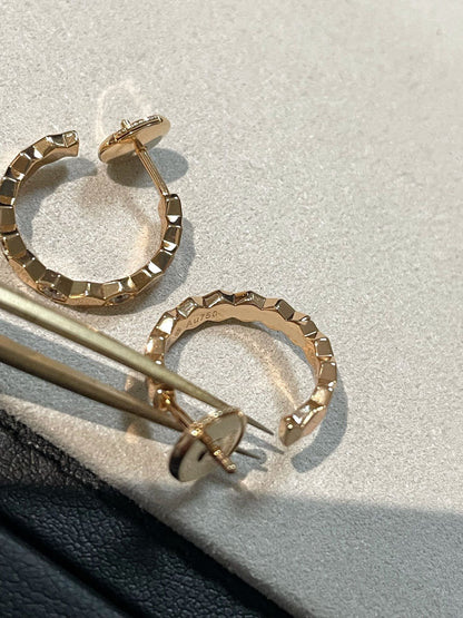 [Star Jewelry]Hollow Design Four-Leaf Clover Flower Shape Ring