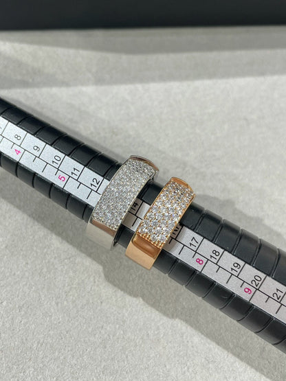 [Star Jewelry]LIENS EVIDENCE  DIAMOND PAVED RING