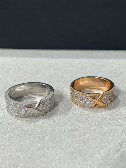 [Star Jewelry]LIENS EVIDENCE  DIAMOND PAVED RING