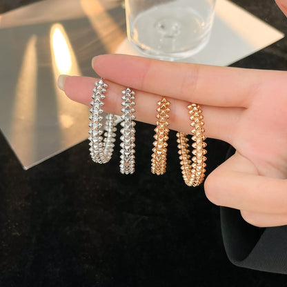 [Star Jewelry]CLASH HOOP EARRINGS