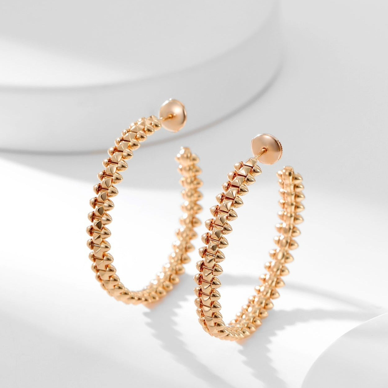 [Star Jewelry]CLASH HOOP EARRINGS
