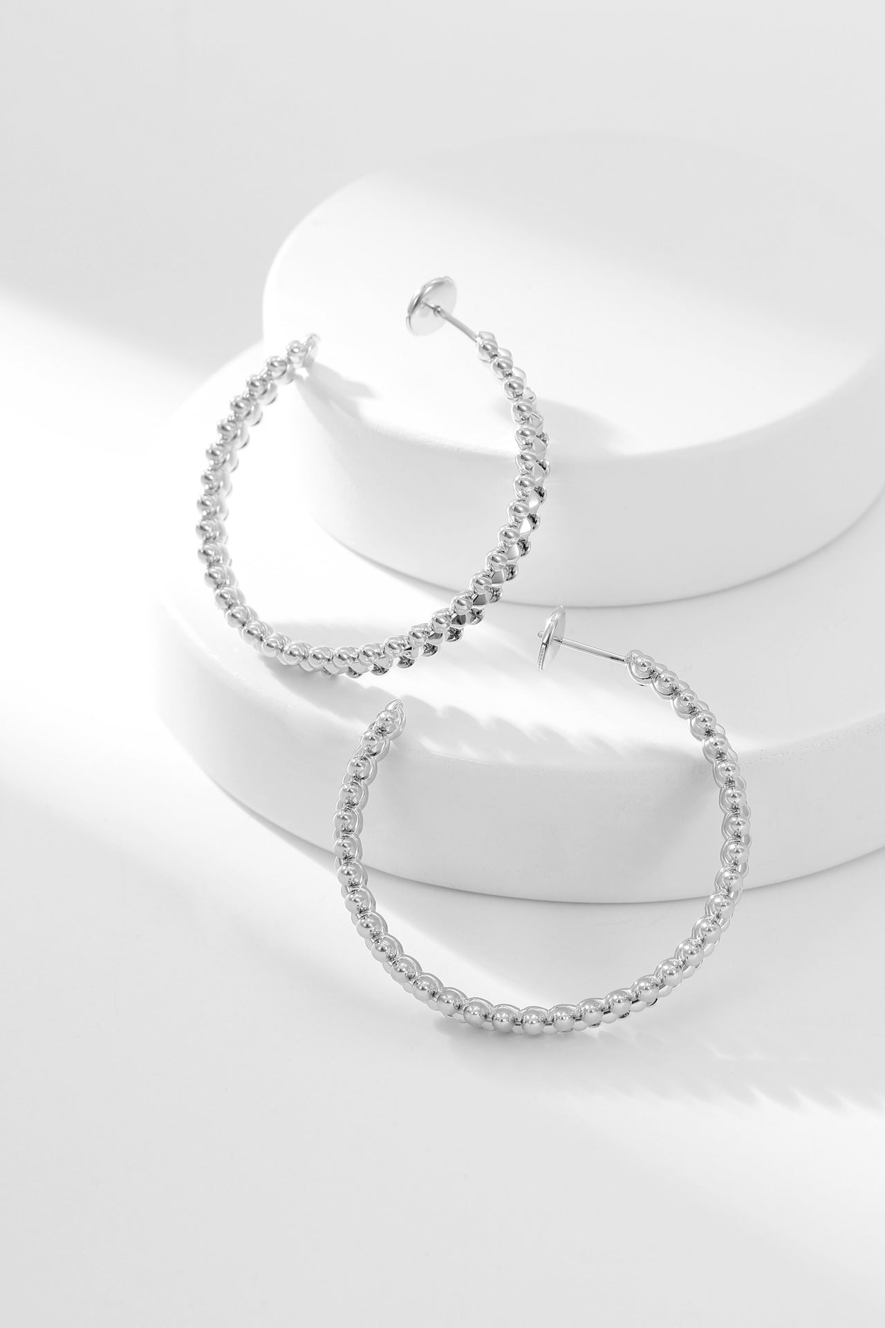 [Star Jewelry]CLASH HOOP EARRINGS