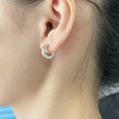 [Star Jewelry]LOVE DIAMOND EARRINGS
