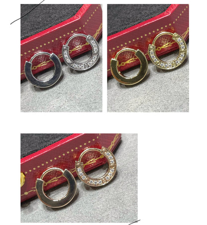 [Star Jewelry]LOVE DIAMOND EARRINGS