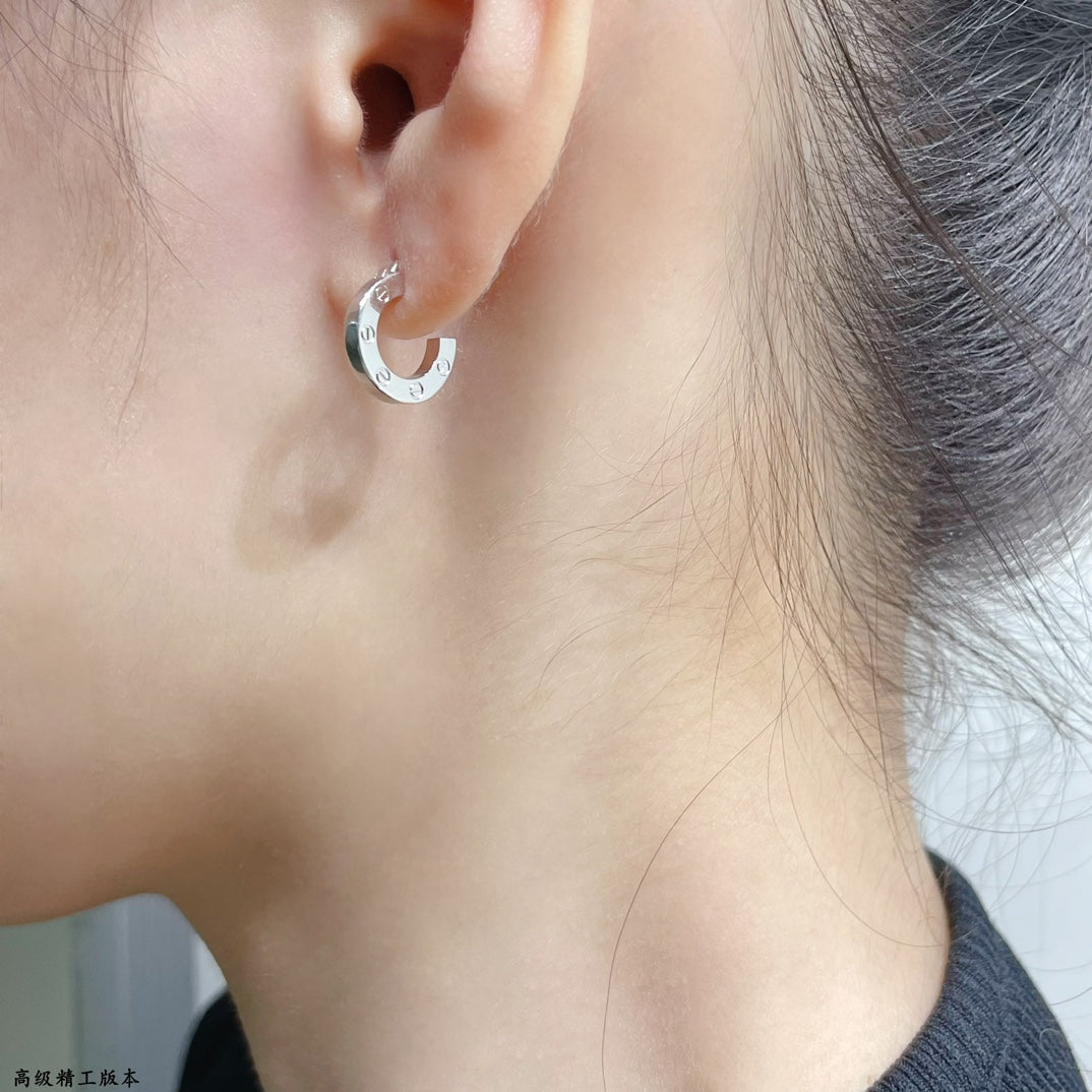 [Star Jewelry]LOVE MINI EARRINGS